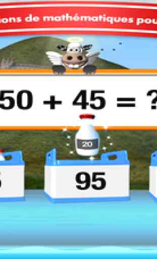 Milk Hunt: Jeu de Maths pour enfants Gratuit - Addition, Soustraction, Multiplication et Division 2