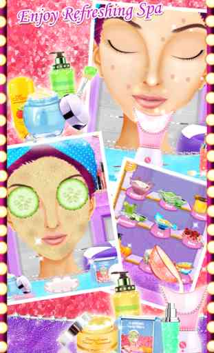 Mon maquillage Salon 2 - Filles Fashion Dress Up & Face Beauty Makeover jeu 2