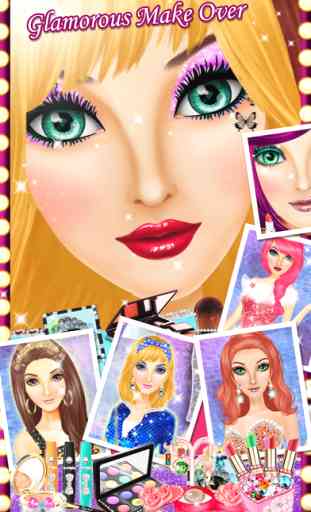 Mon maquillage Salon 2 - Filles Fashion Dress Up & Face Beauty Makeover jeu 4