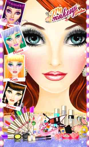 Mon Maquillage Salon - la mode des filles Jeu de Visage et Yeux Makeover 3