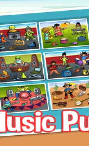 musique puzzle amusant pour les enfants - jeu éducatif pour les enfants de 2 à 5 ans 1