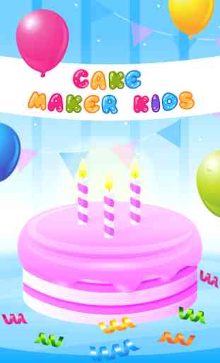 Cake Maker Kids - Cooking Game 1