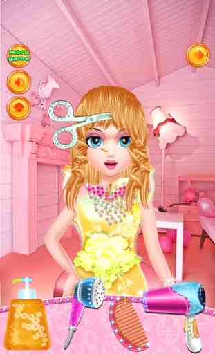 Cheveux princesse jeux 3
