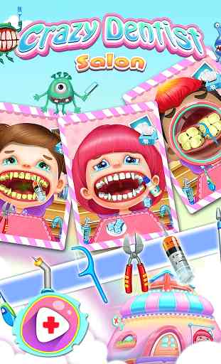 Crazy Dentist Salon: Girl Game 1