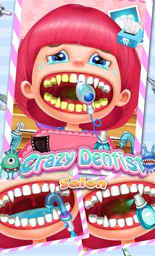 Crazy Dentist Salon: Girl Game 2