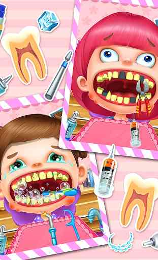 Crazy Dentist Salon: Girl Game 3