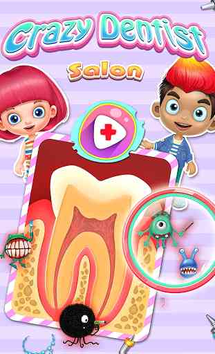 Crazy Dentist Salon: Girl Game 4