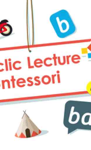 Déclic Lecture Montessori - Du Son des Lettres aux mots 1