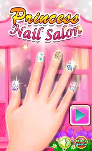 Jeux de filles Nail salon 1