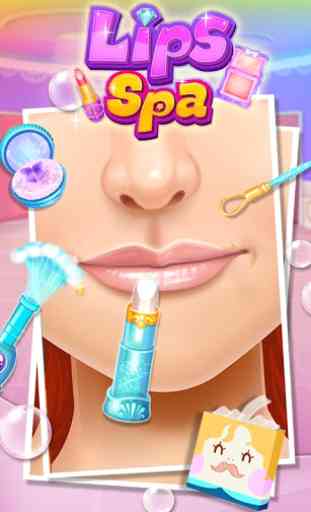 lèvres SPA  - Jeux pour filles 2