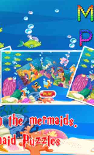 Mermaid Princess Jigsaw Puzzles Jeux pour 1