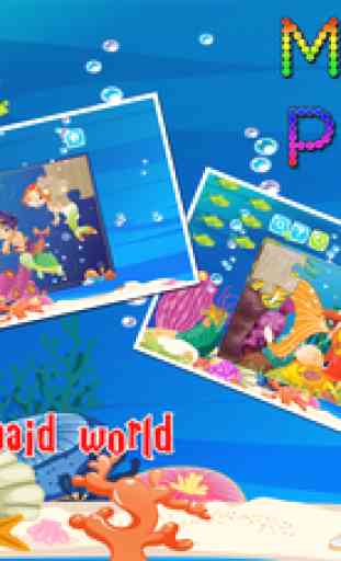 Mermaid Princess Jigsaw Puzzles Jeux pour 2