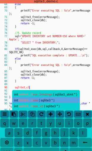 Mobile C ( Free Compiler ) 2