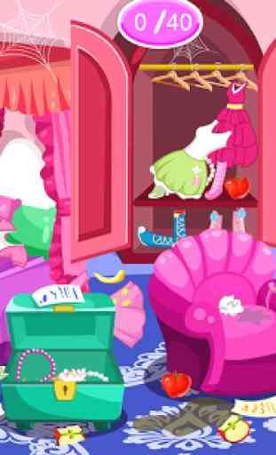 Nettoyage chambre de princesse 4