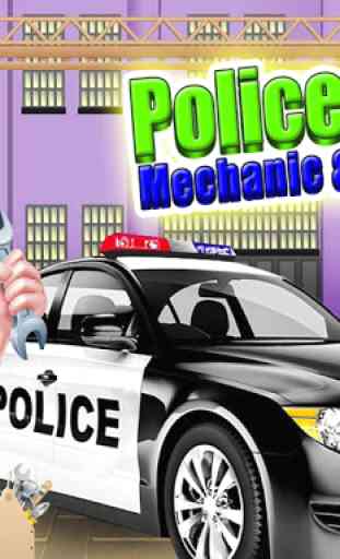 Police voiture mécanicien 1