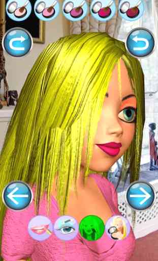 Princess Jeu: Salon Angela 3D 3