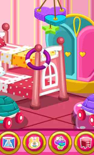 Twin baby room decoration game 2