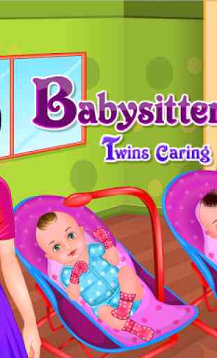Twins occupent jeux de bébé 1
