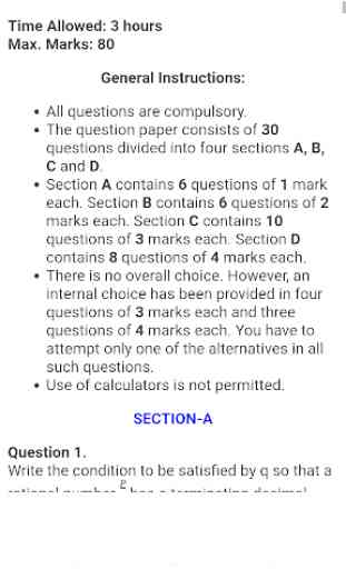 10th Sample Paper 2019 All 3