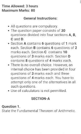 10th Sample Paper 2019 All 4