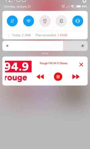 94.9 Rouge FM Otawa 94 Radio 2