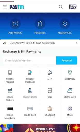 All in One Recharge - Mobile Recharge | Bill Pay 2