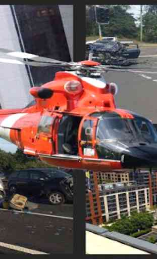 Ambulance Hélicoptère secours 3