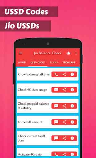 App for balance check & जियो recharge 3