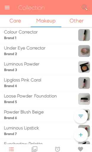 Beautistics: makeup bag, beauty tracker, budgets 1