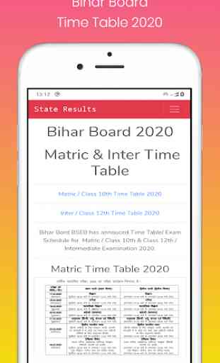 Bihar Board  BSEB Class 10th - 12th Result 2020 3