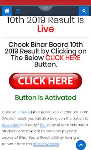 Bihar Board Result  2019 10th/12th Scrutiny Result 3