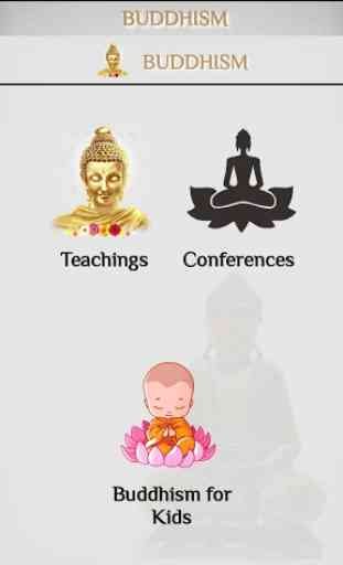 Buddhism - Lessons - Conferences 1