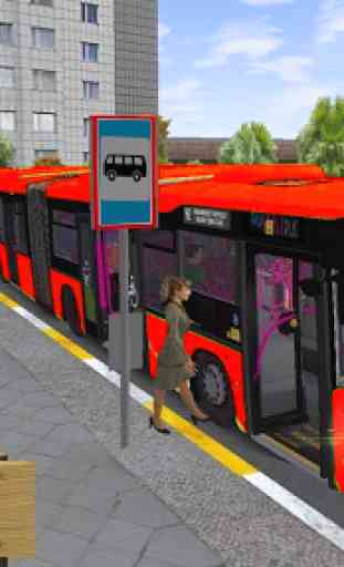 Bus de métro moderne: Sim de transport de bus 3D 4