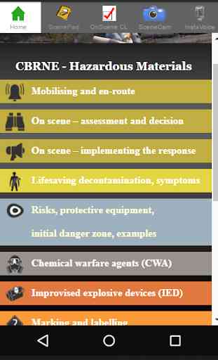 CBRNE - Hazardous materials 1