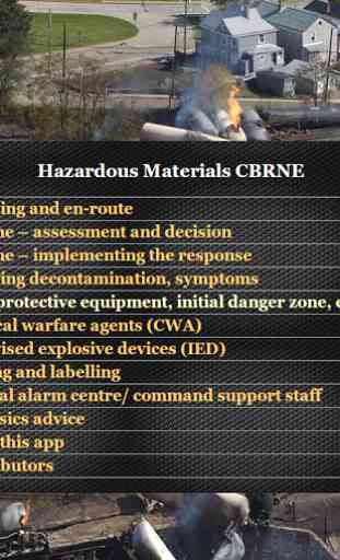CBRNE - Hazardous materials 4