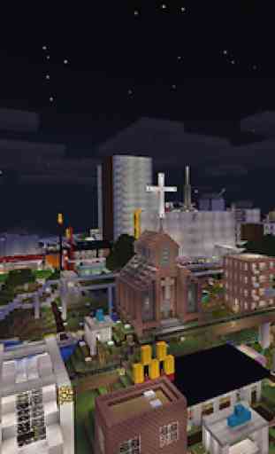 City maps for MCPE 2