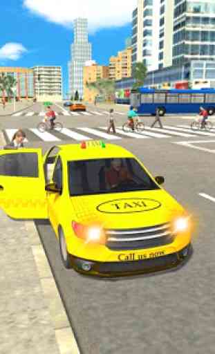 City Taxi Driver Sim 2019 - City Car Driving 3D 1