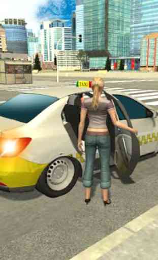 City Taxi Driver Sim 2019 - City Car Driving 3D 3