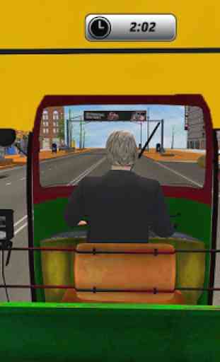 City Tuk Tuk Real Driving: Jeu de pilote Rickshaw 4