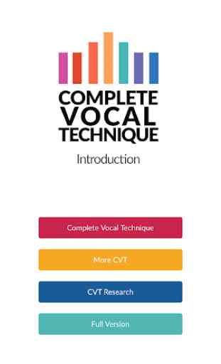 Complete Vocal Technique - Introduction 1