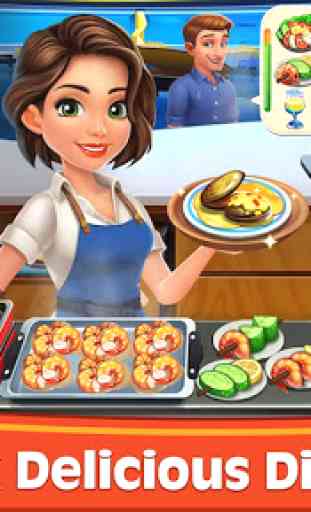 Cooking Rush - Chef's Fever Games 1