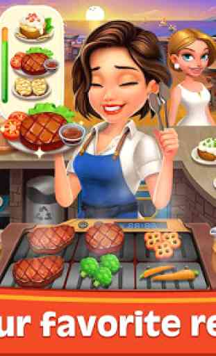 Cooking Rush - Chef's Fever Games 3