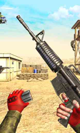 Counter Terrorist Shooting Strike: Commando Games 3