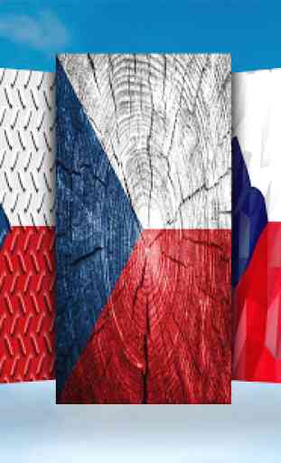 Czech Republic Flag Wallpaper 2