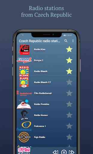 Czech Republic radio stations - Česká rádia 1