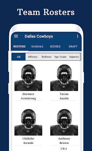Dallas - Football Live Score & Schedule 3
