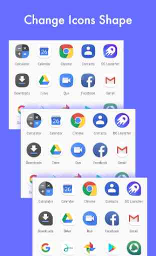 DC Launcher - Android Oreo Style, Fast & Simple 4