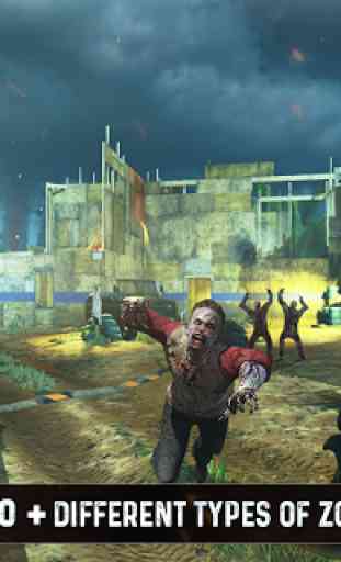 Death Deal: Jeux de tir à la cible zombie 1