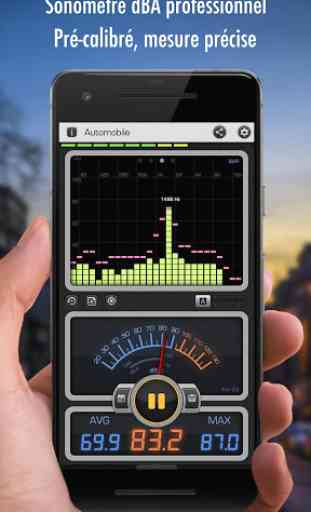 Décibel X PRO - Sonomètre (dBA, dBC) & Dosimètre 1