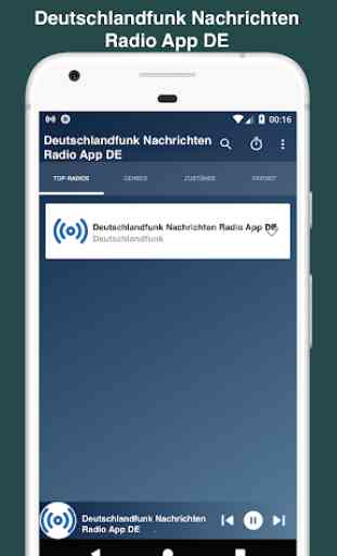 Deutschlandfunk Nachrichten Radio App DE 1